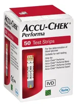 Comprar Medidor de monitoreo continuo +50 Tiras Cintas Reactivas Accu Chek Performa | Ei2 R Color Rojo