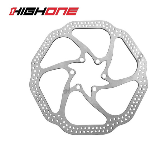 Disco De Freio Rotor High One 160mm 6 Parafusos Shimano