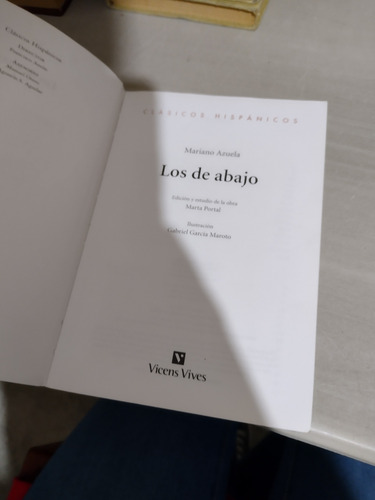 Mariano Azuela Los De Abajo Rp65 (Usado)