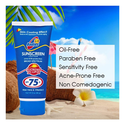 La Bodies Protector Solar Facial Spf75 Piel Propensa Al Acne