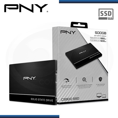 Disco De Estado Solido Pny 500gb Sata Iii