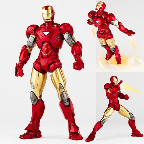 Ironman Iron Man Mark Vi 6 Tokusatsu Efecto Volador Manos In