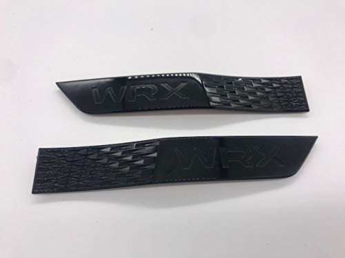 Par De Placas De Guardabarros Negras Wrx Oem 2015-2020