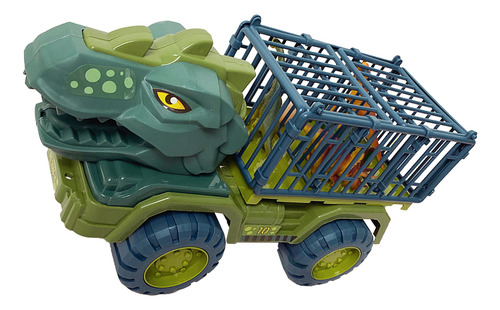Camión De Transporte De Dinosaurios Playset, Vehículo De Tra