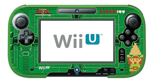 Hori La Leyenda De Zelda Retro Protector Para El Wii U Gamep