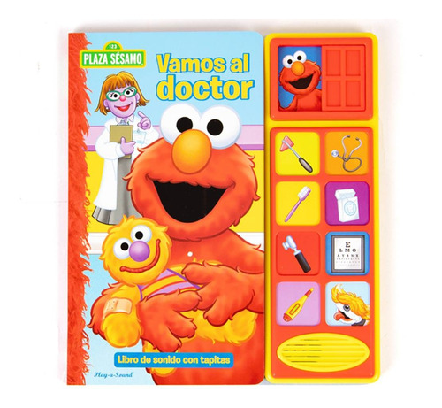 Libro  Musical Elmo / Plaza Sésamo  Vamos Al Doctor  
