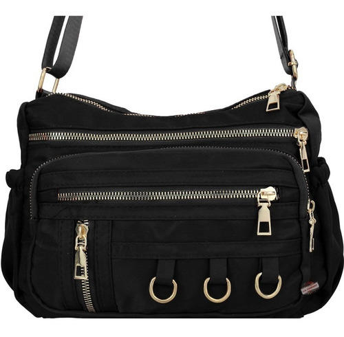 Imagen 1 de 7 de Bolsa Crossbody Multiples Compartimentos Moda Casual Wb-217