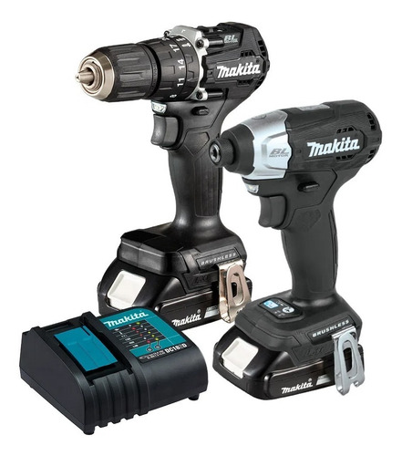 Kit Inalámbrico 18v Taladro Perc + Atornillador Dlx2414x7b