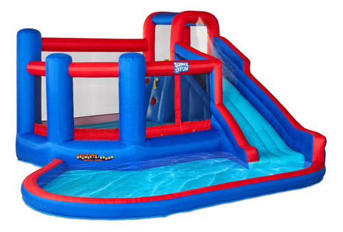 Sunny & Fun Big Time Bounce-a-round - Parque Inflable De Tob