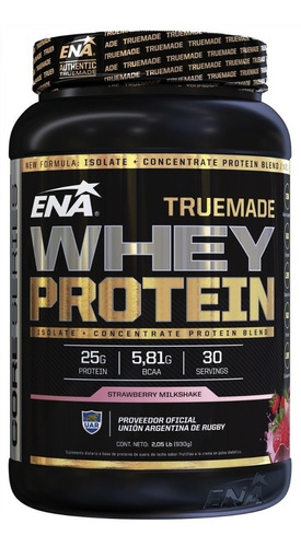 Whey Protein True Made Frutilla 2,05 Lbs - Ena -energypharma