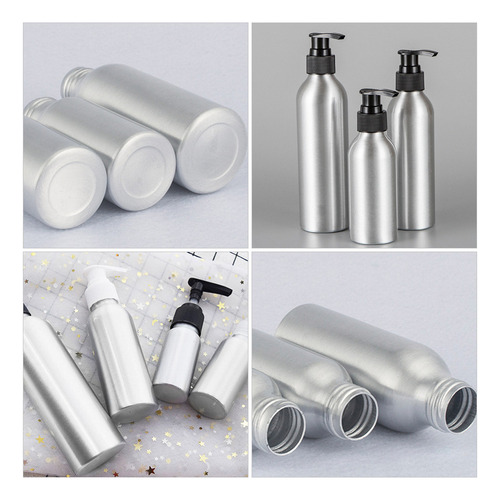Botellas Dispensadoras De Aluminio, 4 Piezas