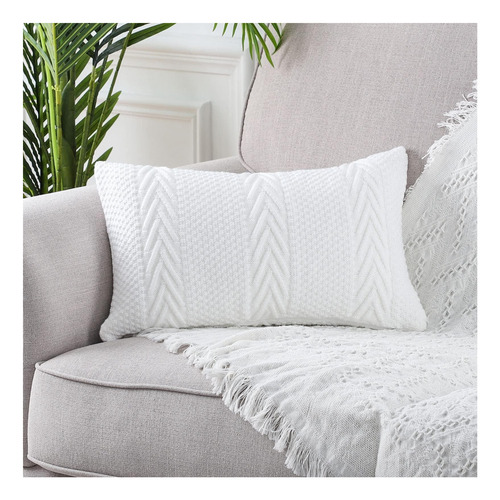 Cubiertas De Almohada Lumbar Lumbar De Algodón Mandioo Funda