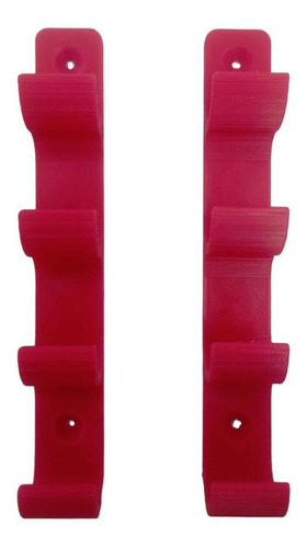 Organizador Marcadores Escritorio, Mxbzm-014, 4 Pares, 13x2x Color Rojo