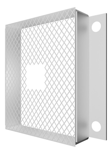 Cronos Protección Antivandálica Para Timbre De Acceso Color Blanco máxima seguridad fabricado en metal pintura electrostática para exteriores fácil instalación