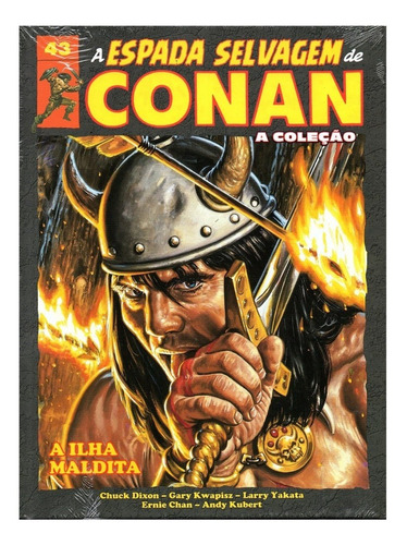 Coleção A Espada Selvagem De Conan Edição 43 A Ilha Maldita