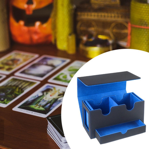 \ Caja De Baraja De Cartas Caja De Baraja Protectora De Azul