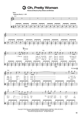 Fast Track Drums 1, Songbook 1.