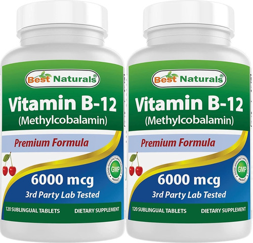 Vitamina B12 6000mcg Best Natur - Unidad a $2599