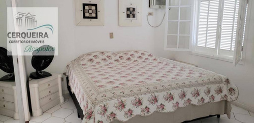 Casa Com 6 Dormitórios À Venda, 420 M² Por R$ 2.100.000 - Acapulco - Guarujá/sp - Ca0573
