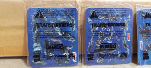 Armables Bimbo Transformers 2007 Colección Completa (Usado)