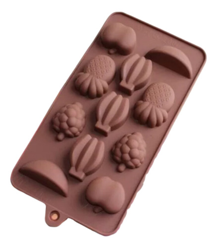Molde De Silicon Forma De Frutas