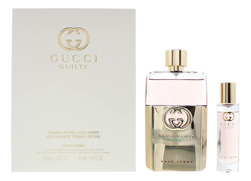 Gucci Guilty Set De Regalo De 2 Piezas Para Mujer 3 Oz Eau D