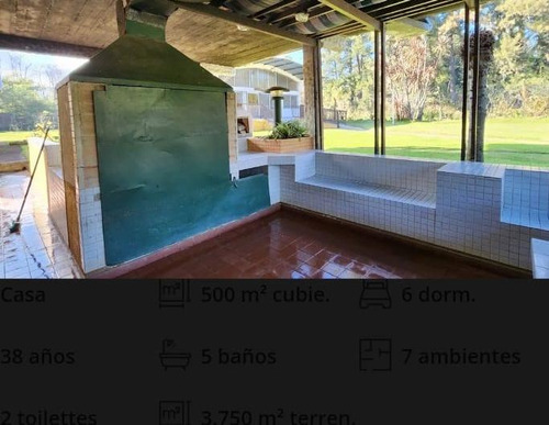 Casa En Venta - 6 Dormitorios 4 Baños - 3.750mts2 - Tigre