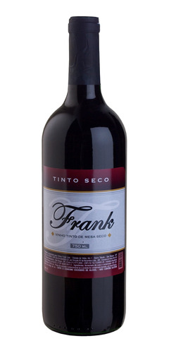 Vinho Tinto Seco De Mesa Tradicional 750ml - Frank