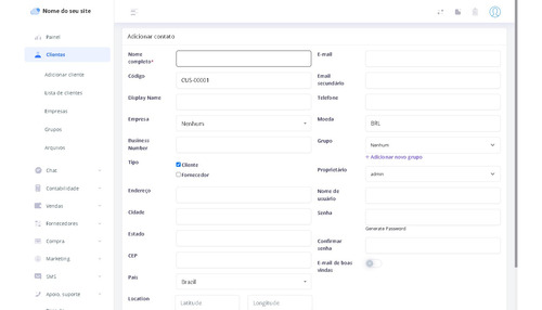 Sistema Para Contabilidade Empresarial Com Insights