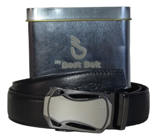 comprar Cinturon Hombre Cuero Calidad Hebilla Import. Tu Mejor Cinto