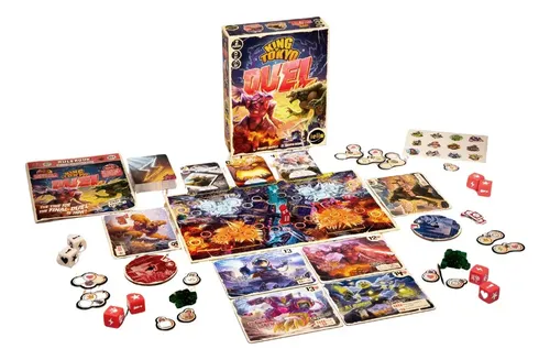 King Of Tokyo Duel - Jogo De Tabuleiro 2 Jogadores Devir