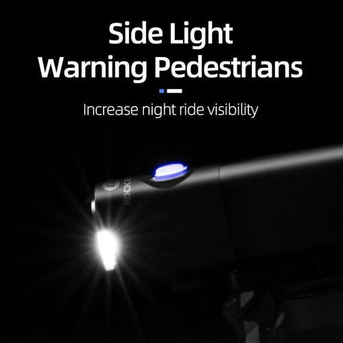 Imagen 4 de 10 de Luz Delantera De 800 Lúmenes, 7 Modos P/ Bicicleta Rockbros