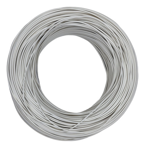 Cable Unipolar 0.25mm X 10 Metros Electronica Color Blanco