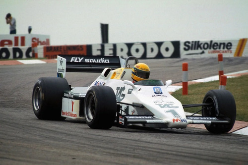 Raro Carrinho Autorama Williams Fw08c 1983 Ayrton Senna Fly