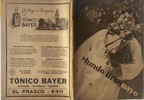 Antiguo Mundo Uruguayo N° 881 Tablados / Quinquela  1936 Mu5