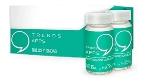 Ampolla Nov Capilar Trends Rulos Y Ondas Profesional Unidad