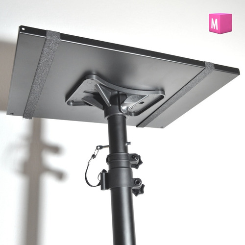 Imagen 7 de 10 de Soporte De Proyector Tripode Pie Plegable Regulable Bandeja
