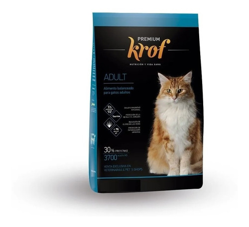 Krof Gato Adulto X 8 Kg 