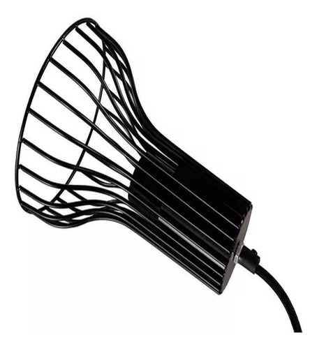 Lampara Colgante Jaula De Fierro Estilo Vintage