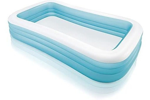 Piscina Extragrande Niños Adultos + Inflador 3.05x1.83×56