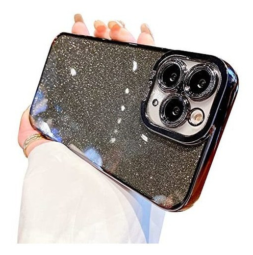 Fycyko Compatible Con iPhone 11 Pro Max Case Glitter Dznfv
