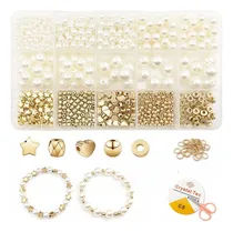 Comprar 720 Piezas Bisuteria Kit Cuentas Pulseras Materiales Joyería