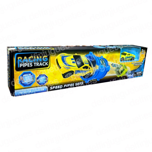 Pista Autos Cilindro Racing Pipe Track Compatible Hot Wheels
