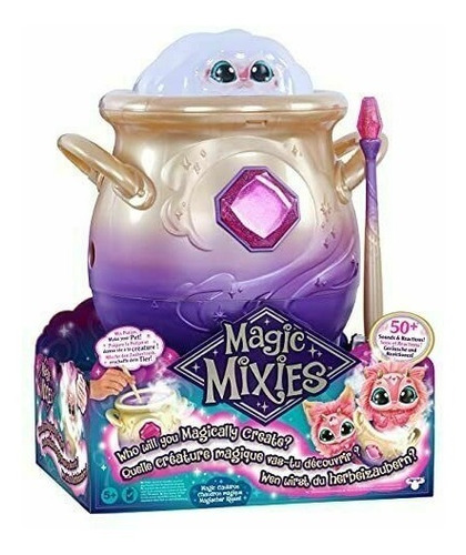 Magic Mixies Caldero Magico Crea Tu Muñeco Original Rosa
