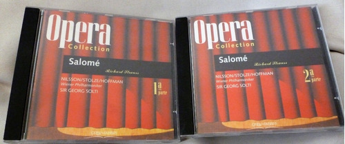 R. Strauss Salomé Nilsson Georg Solti 2 Cds Opera   (t)