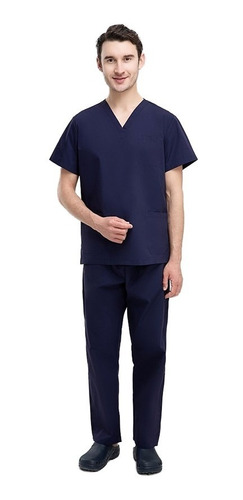 Filipinas Médicas: Uniforme Médico Quirúrgico, Men Navy Blue