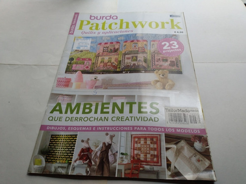 Lote 3 Revistas Sobre Patchwork Nuevas