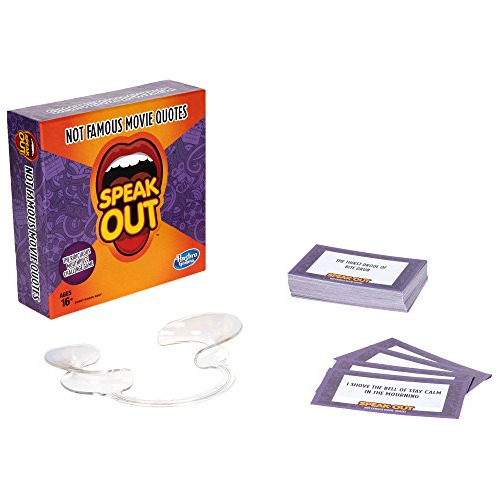 Hasbro Gaming Speak Out Expansion Pack Frases Sobre Película