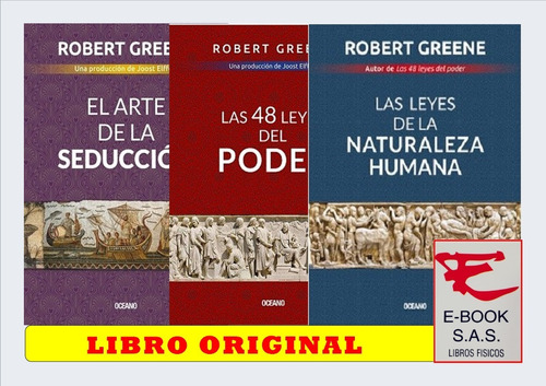 Coleccion Robert Greene, 48 Leyes Del Poder (3 Libros)