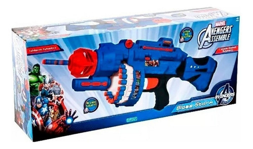 Pistola Blaze Storm Avengers Lanzador Escopeta Juguete 